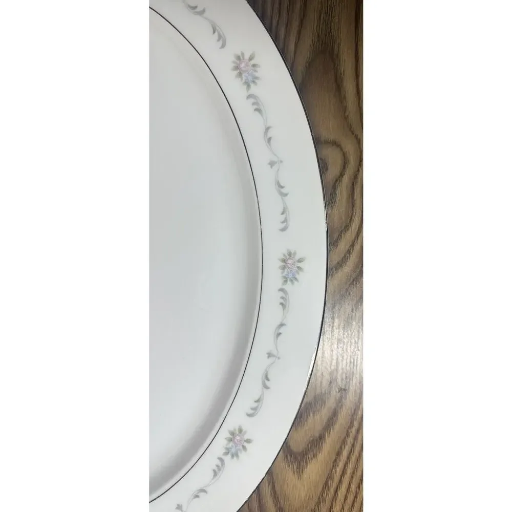 Versailles Spring Song Oval Serving Platter Plate Charles Bishop 16.5